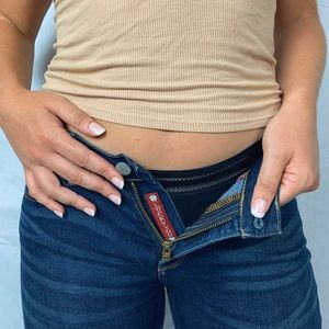 Stretch Straight Leg Jeans